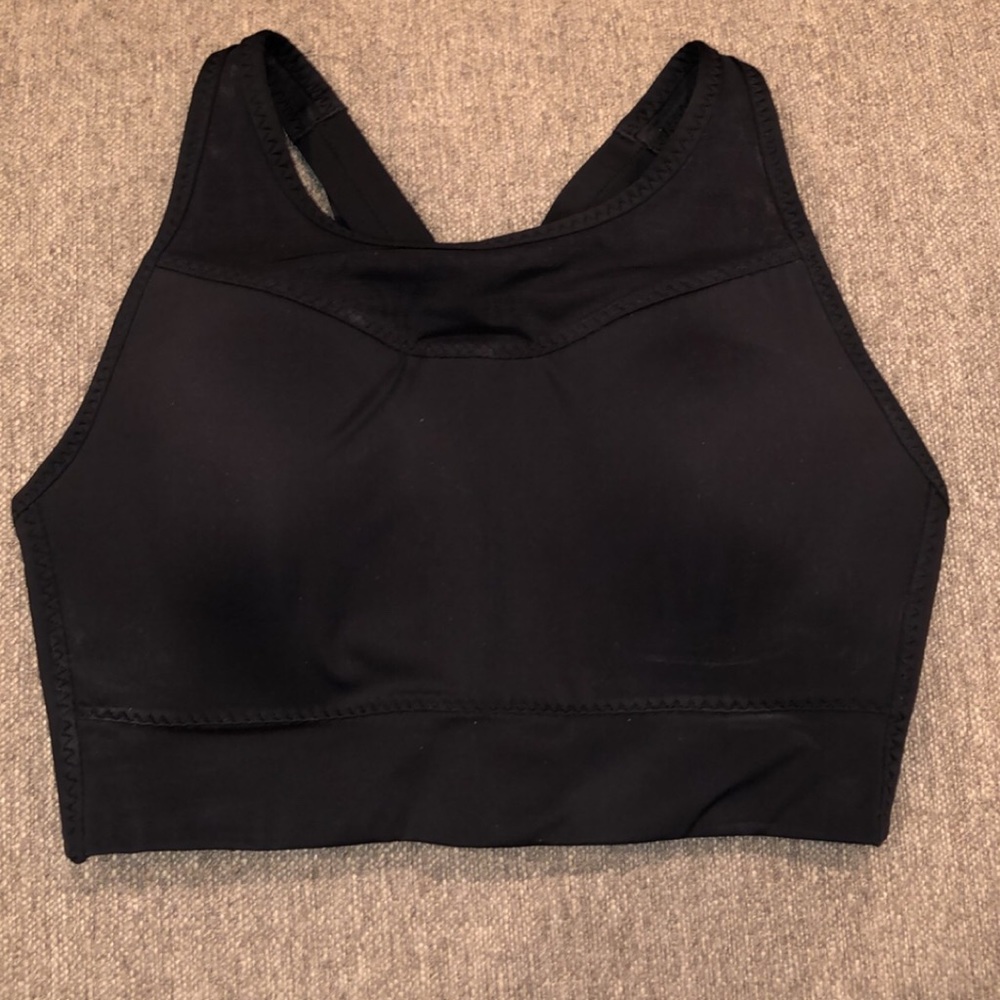 Athleta black full coverage sports bra